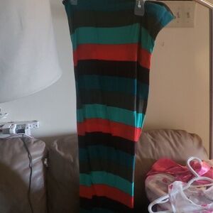 Stripped women's dress